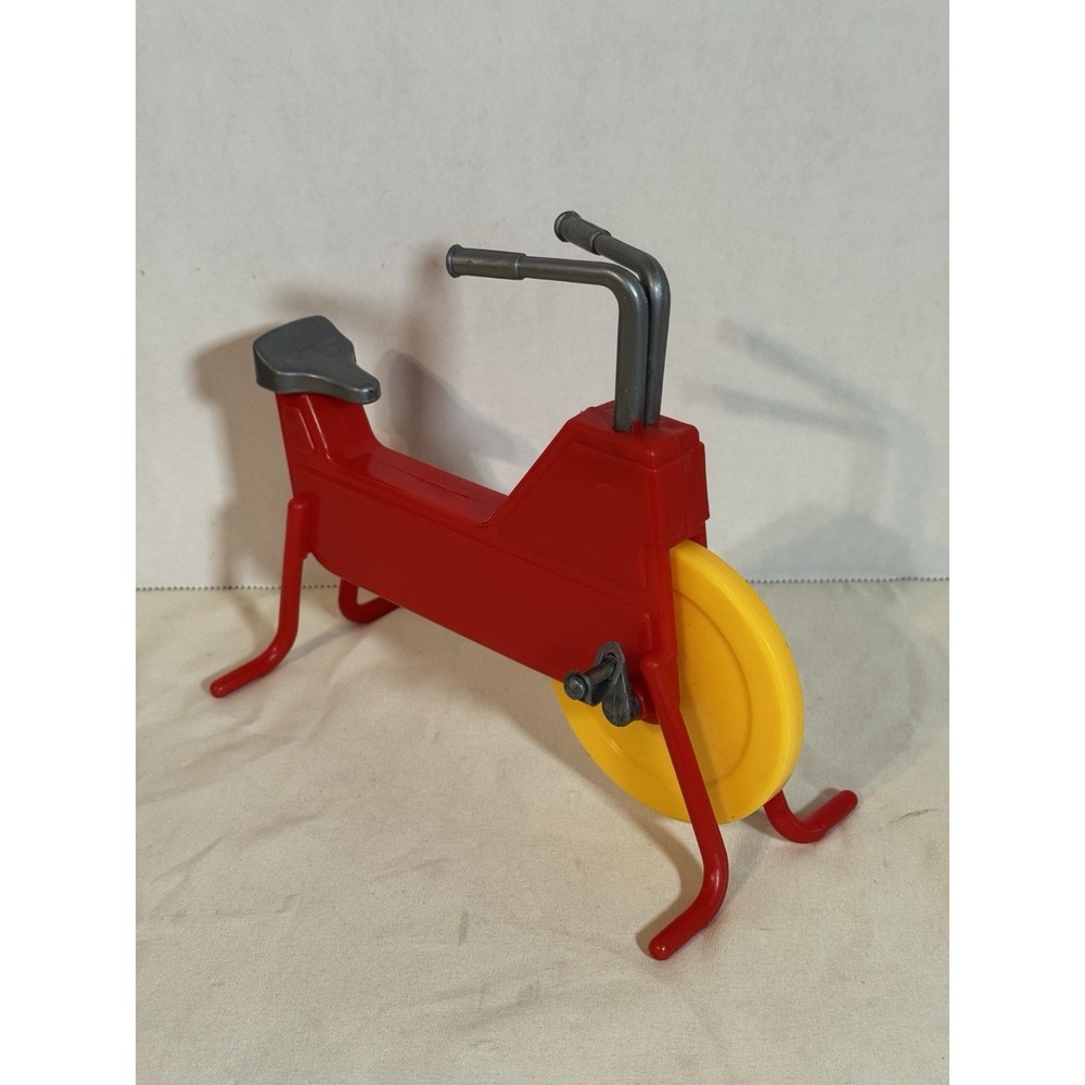 Vintage 1983 Meritus Ind. Stationary Exercise Bike for Barbie & Fashion Dolls